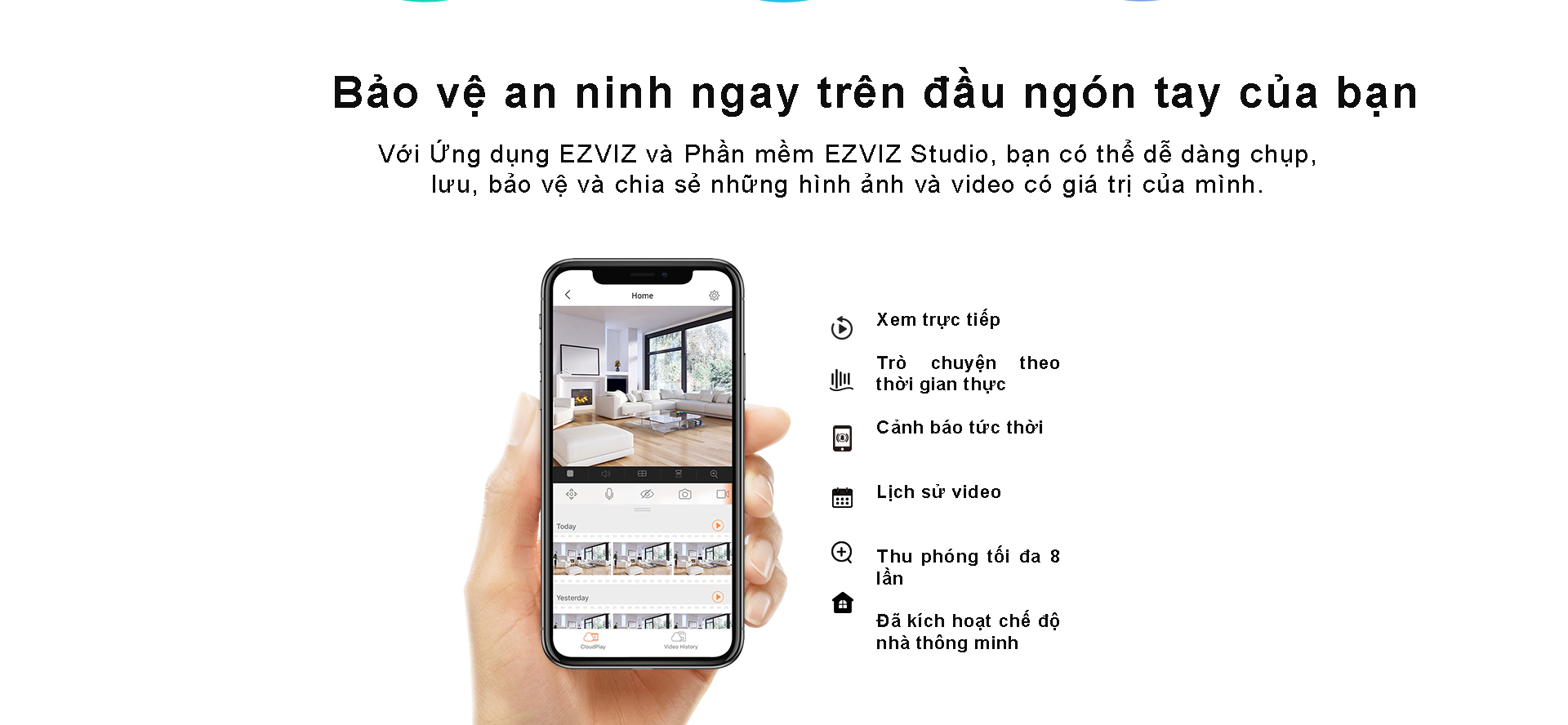 Camera Wifi 2MP EZVIZ 1080P C3W Full color (CS-CV310-A0-3C2WFRL)