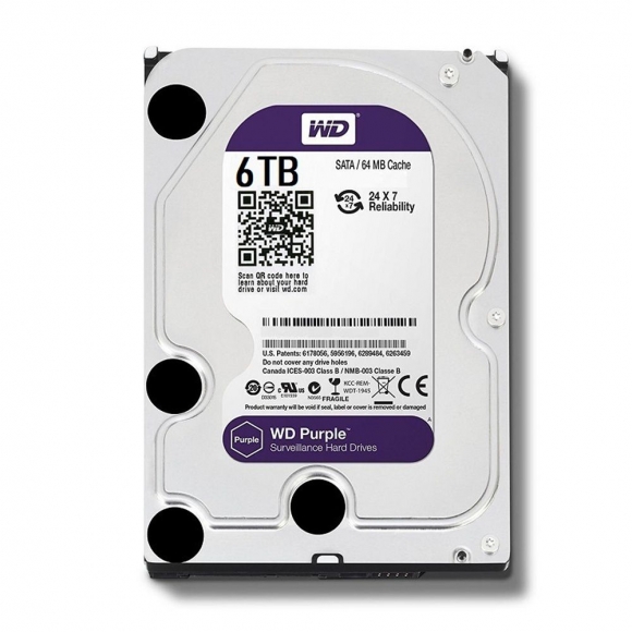 Ổ cứng HDD Western Purple 6T