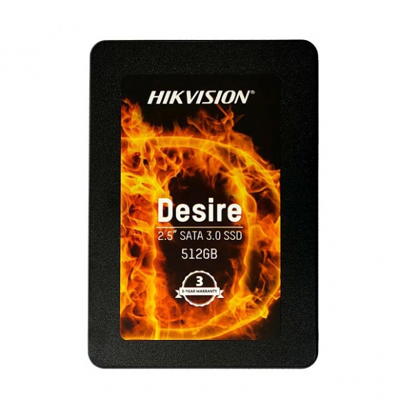 Ổ cứng SSD Hikvision 512Gb Desire (S) tốc độ đọc ghi lên tới 560MB/s
