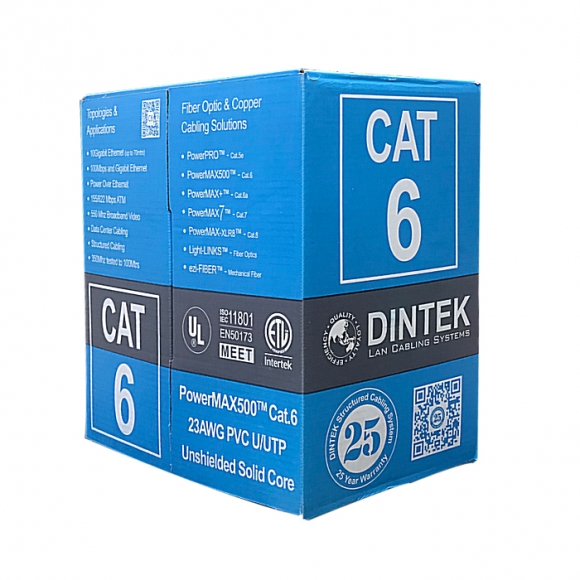 Cáp mạng Dintek Cat 6 UPT 1101-04032 chính hãng chất lượng cao
